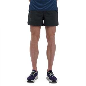 Black Men's On Running 5" Lightweight Shorts | 1458306_PH