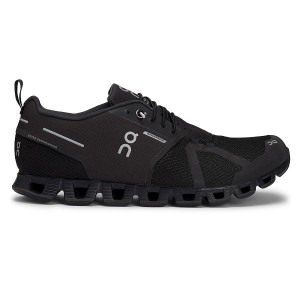 Black Men's On Running Cloud 2 Waterproof Sneakers | 8634957_PH