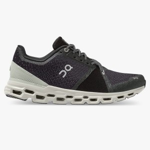 Black Men's On Running Cloudstratus 1 Road Running Shoes | 475398_PH