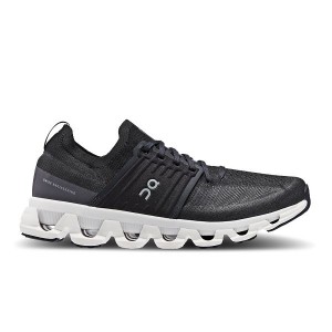 Black Men's On Running Cloudswift 3 Road Running Shoes | 1628053_PH