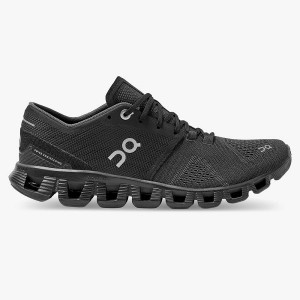 Black Women's On Running Cloud X 2 Road Running Shoes | 5862174_PH