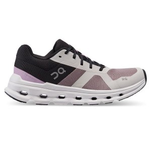 Black Women's On Running Cloudrunner Road Running Shoes | 9508734_PH