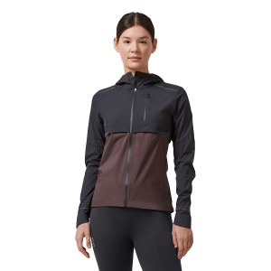 Black Women's On Running Weather Jackets | 5820617_PH