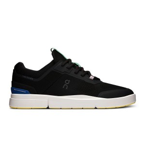 Black / Indigo Men's On Running THE ROGER Spin Sneakers | 3894617_PH