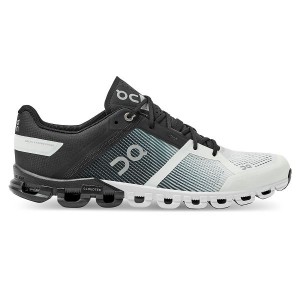 Black / White Men's On Running Cloudflow 2 Road Running Shoes | 1690432_PH