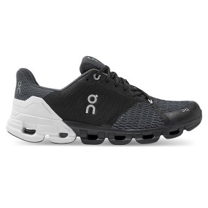 Black / White Men's On Running Cloudflyer 3 Wide Road Running Shoes | 942865_PH