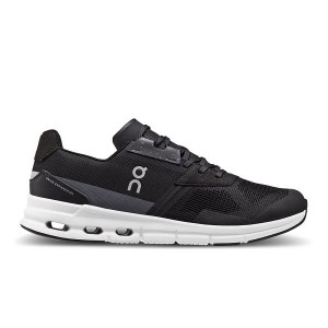 Black / White Men's On Running Cloudrift Sneakers | 9645201_PH