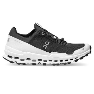 Black / White Women's On Running Cloudultra Trail Running Shoes | 9154837_PH