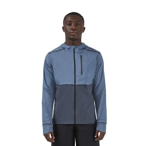 Blue Men's On Running Weather Jackets | 1052746_PH