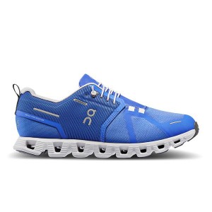 Blue Women's On Running Cloud 5 Waterproof Sneakers | 8263950_PH