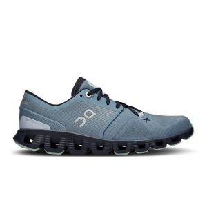 Blue Women's On Running Cloud X 3 Road Running Shoes | 4185690_PH