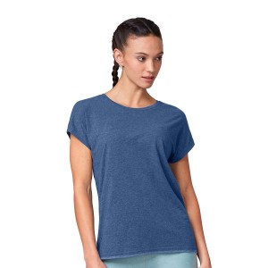 Blue Women's On Running Comfort-T 2 T Shirts | 4708135_PH