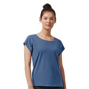 Blue Women's On Running On-T 1 T Shirts | 6583742_PH