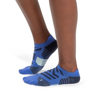 Blue Women's On Running Performance Low Socks | 1369472_PH