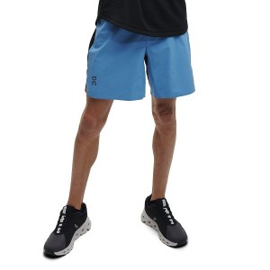 Blue / Black Men's On Running Lightweight 2 Shorts | 821539_PH