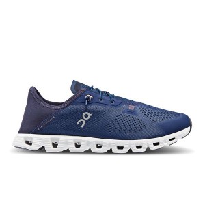 Blue / Navy Men's On Running Cloud 5 Coast Sneakers | 9513026_PH