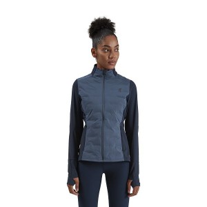 Blue / Navy Women's On Running Climate Jackets | 5723964_PH