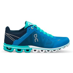 Blue / Turquoise Women's On Running Cloudflow 1 Road Running Shoes | 436179_PH