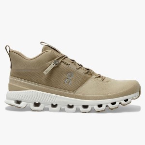 Brown Men's On Running Cloud Hi Sneakers | 4701365_PH