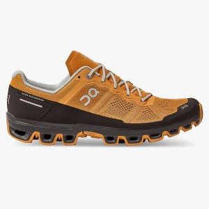 Brown Men's On Running Cloudventure 2 Hiking Shoes | 7650892_PH