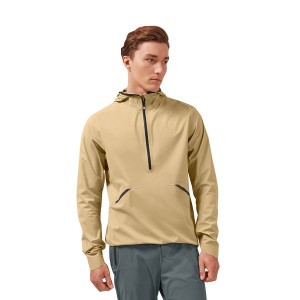 Brown Men's On Running Waterproof Anorak Jackets | 8534962_PH