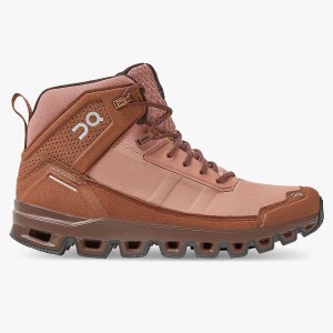 Brown Women's On Running Cloudridge Hiking Boots | 7135860_PH