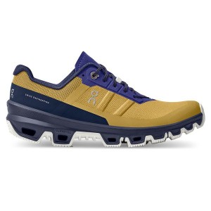 Brown / Blue Women's On Running Cloudventure Hiking Shoes | 746815_PH