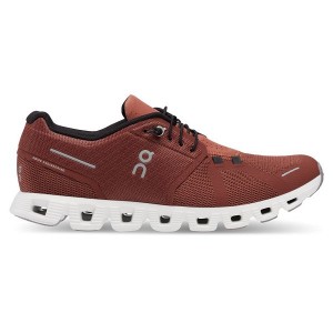 Burgundy Men's On Running Cloud 5 Sneakers | 9840672_PH