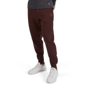 Burgundy Men's On Running Sweat 2 Pants | 6391587_PH