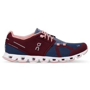 Burgundy Women's On Running Cloud 2 Sneakers | 6984325_PH