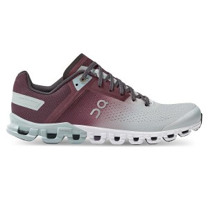 Burgundy Women's On Running Cloudflow Road Running Shoes | 4586793_PH