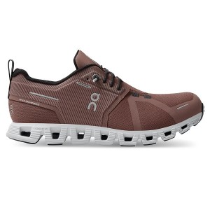 Chocolate Women's On Running Cloud 5 Waterproof Sneakers | 4869312_PH