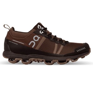 Chocolate / Brown Women's On Running Cloudventure Midtop Hiking Shoes | 8193765_PH