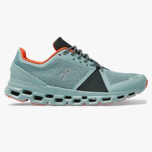 Dark Green Men's On Running Cloudstratus 1 Road Running Shoes | 241865_PH