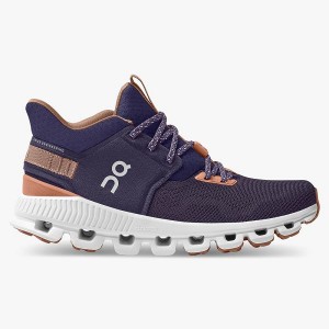 Dark Grey Women's On Running Cloud Hi Edge Sneakers | 2041593_PH