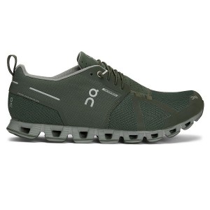 Green Men's On Running Cloud 2 Waterproof Sneakers | 128976_PH