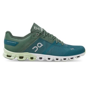 Green Men's On Running Cloudflow 2 Road Running Shoes | 1625890_PH