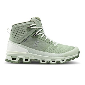 Green Men's On Running Cloudrock 2 Waterproof Hiking Boots | 4723189_PH