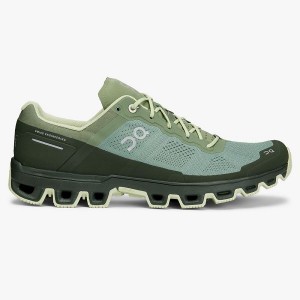 Green Men's On Running Cloudventure 2 Hiking Shoes | 1253784_PH