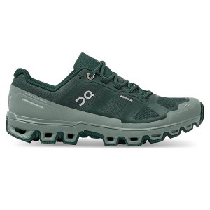 Green Women's On Running Cloudventure Waterproof 2 Trail Running Shoes | 3160895_PH