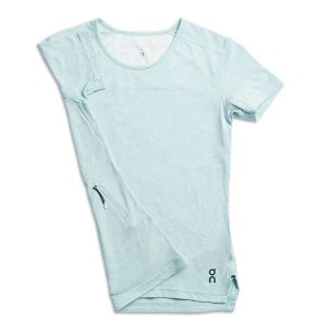 Green Women's On Running Comfort-T 2 T Shirts | 6895230_PH