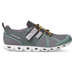 Green / Black Men's On Running Cloud Nexus Sneakers | 3142896_PH