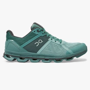 Green / Grey Men's On Running Cloudace 1 Road Running Shoes | 9032658_PH