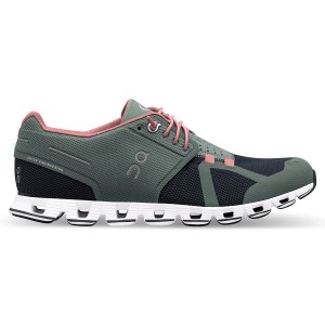 Green / Grey Women's On Running Cloud 2 Sneakers | 2507819_PH