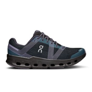 Green / Purple Men's On Running Cloudgo Road Running Shoes | 2468713_PH