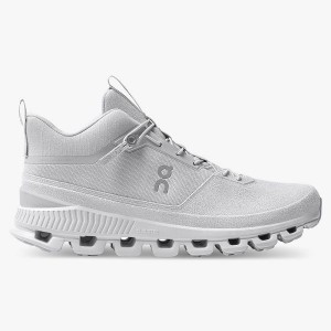 Grey Men's On Running Cloud Hi Sneakers | 7306845_PH