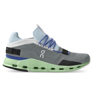 Grey Men's On Running Cloudnova Sneakers | 8647295_PH