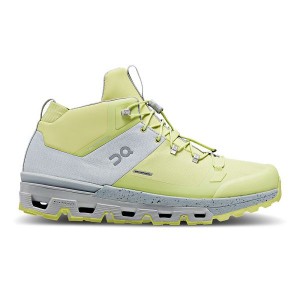 Grey Men's On Running Cloudtrax Waterproof Hiking Boots | 4162083_PH