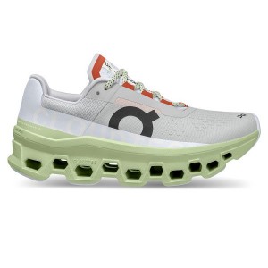 Grey Women's On Running Cloudmonster Road Running Shoes | 7961340_PH