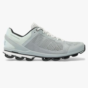 Grey / Black Men's On Running Cloudsurfer 5 Road Running Shoes | 7043698_PH